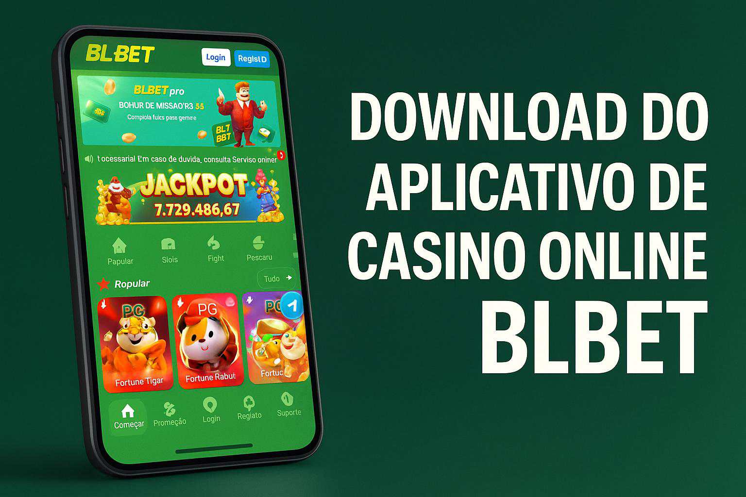 Baixar o BLBET Cassino App